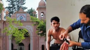 डीएवी कॉलेज में छात्रसंघ समारोह के दौरान मारपीट, छात्र को चाकू लगा