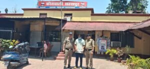 सहसपुर पुलिस की त्वरित कार्रवाई: किराना स्टोर के पास पाठल से कई वार करने वाला आरोपी धरा