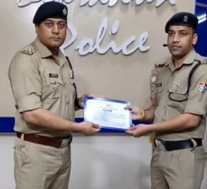 SSP देहरादून ने 34 पुलिसकर्मियों को किया सम्मानित
