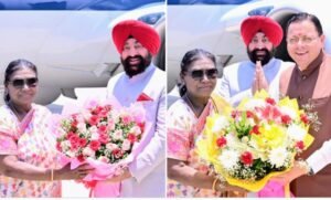 राष्ट्रपति द्रौपदी मुर्मू दो दिवसीय दौरे पर उत्तराखंड पहुंचीं, कल IMA की पासिंग आउट परेड में होंगी मुख्य अतिथि