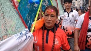 खेल मंत्री रेखा आर्या ने हरिद्वार में हर की पैड़ी से ऋषिकेश के वीरभद्र शिव मंदिर तक की 26 किलोमीटर लंबी कांवड़ यात्रा शुरू की