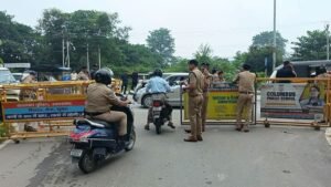 किसान यूनियन टिकैत के धरने को लेकर रुद्रपुर में हाई अलर्ट, चप्पे चप्पे पर पुलिस बल तैनात