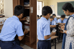 कक्षा आठ के छात्र ने घर से चुराए साढ़े चार लाख रूपये,दोस्तों में बांटे