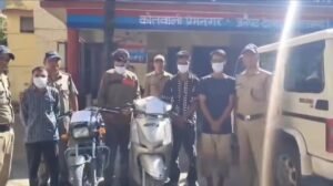प्रेमनगर में वाहन चोरी की दो घटनाओं का खुलासा, चार आरोपी गिरफ्तार